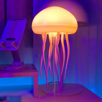 LED Jellyfish Night Light โ Aesthetic Mood Lamp
