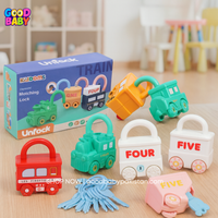 Colorful Car Learning Locks Set for Toddlers