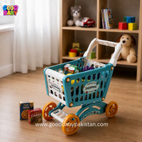 Kids Shopping Cart Playset