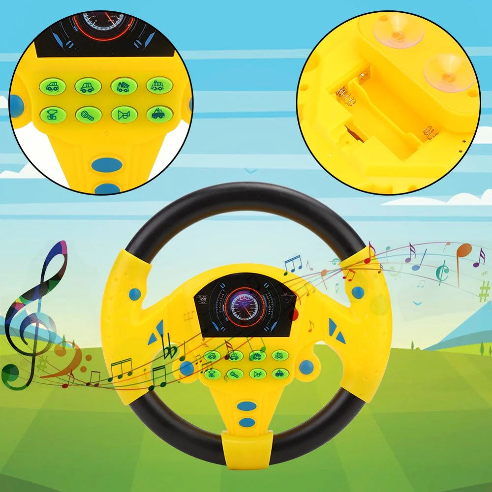 Musical Kids Car Steering Wheel Toy