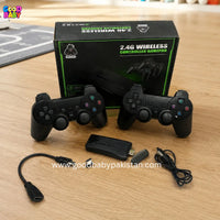 Console with 20,000 Games and 2 Wireless 2.4GHz Controllers