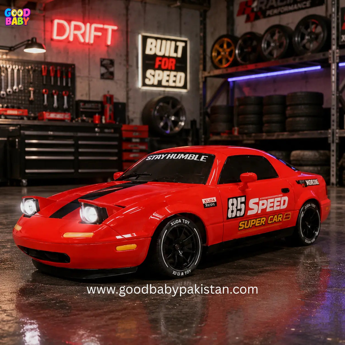 4WD RC Drift Racing Car Blue Pakistan