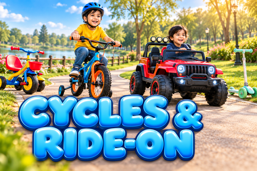 CYCLES & RIDE ON
