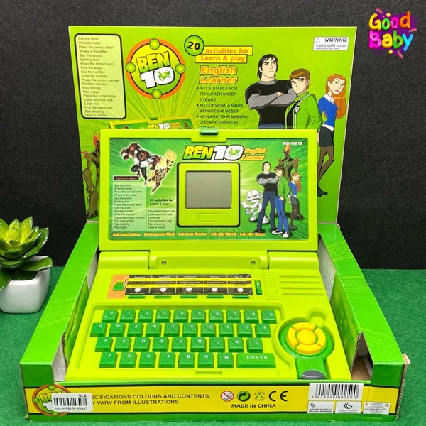 Ben 10 Laptop For Children - 20 Activities