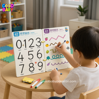 Premium Reusable Tracing Book – 64 Pages + Markers & Eraser