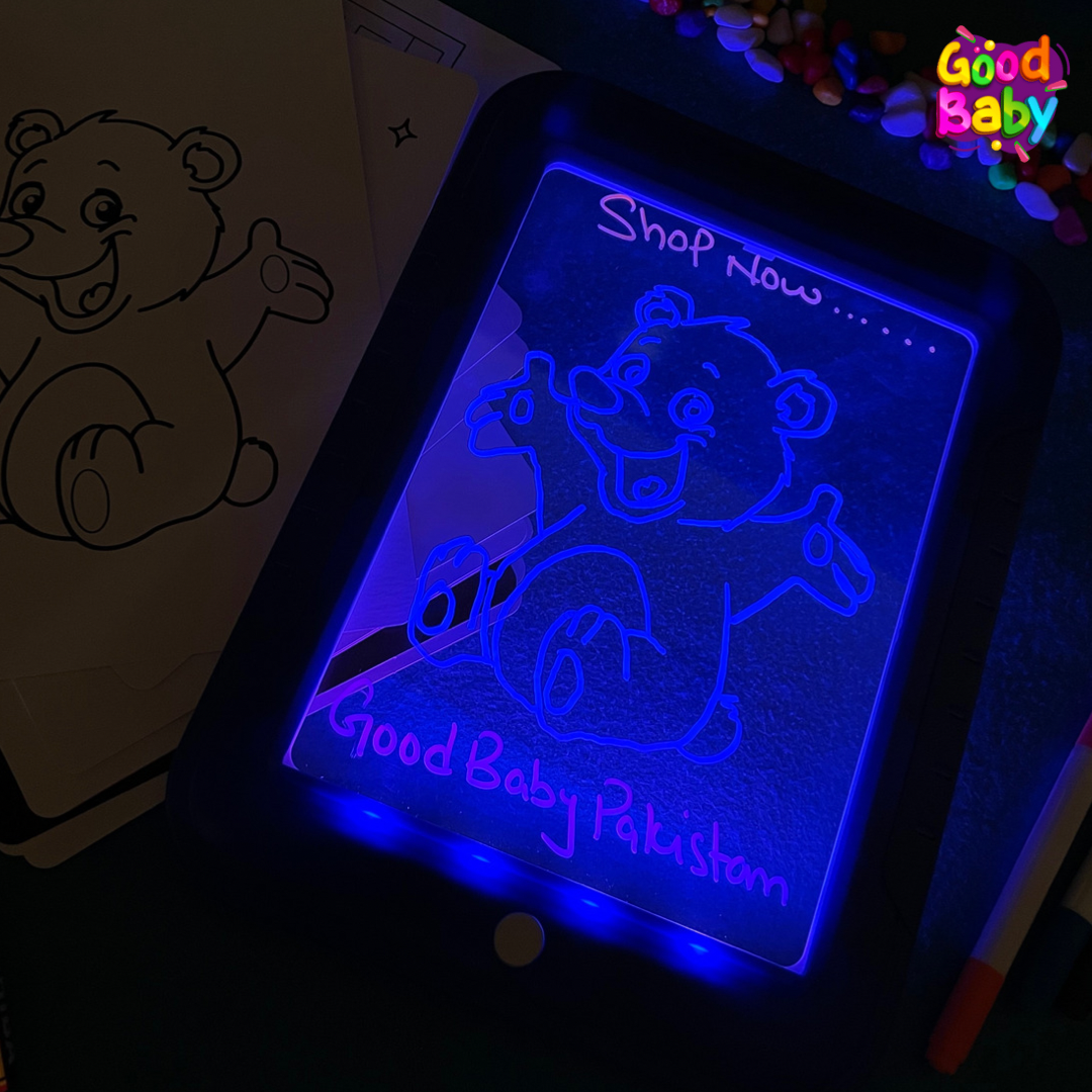 3D Magic LED Drawing & Sketch Pads - Perfect For Kids