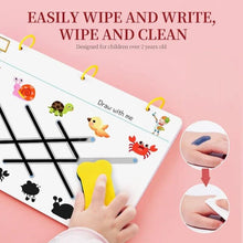 Learning combo deal (Magical Tracing book A4 64 page And 8.5 inch colourful LCD writing Tablet)