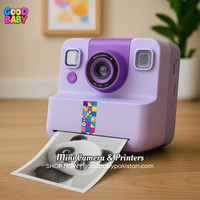 Kids HD Flip Lens Instant Print Camera