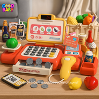 Kids Grocery Store Cash Register Toy Set