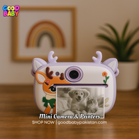 Deer Instant Print Bluetooth Camera for Kids