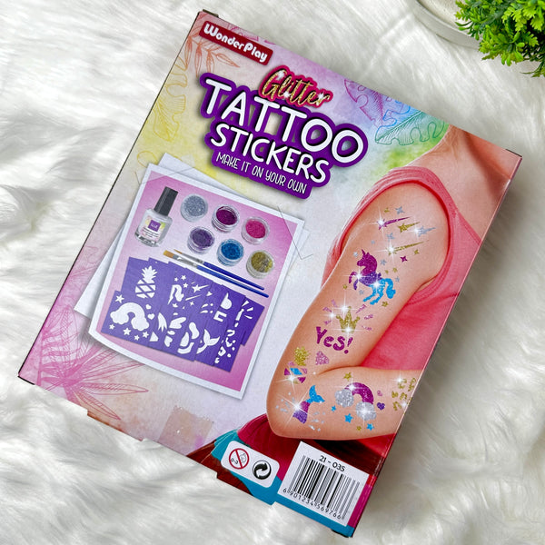 Sew Star Glitter Tattoo Stickers: Sparkle, Shine And Stand Out