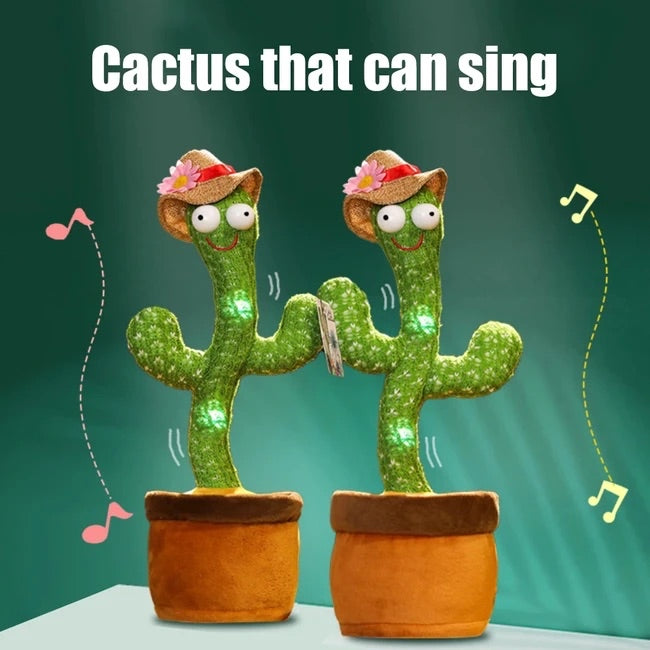 Talking & Singing Cactus - For Kids