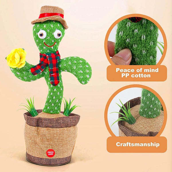 Talking & Singing Cactus - For Kids