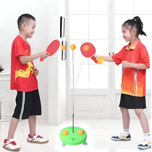 Sticky Stand Ping-Pong Tennis Training Set