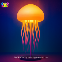 GoodBabyPakistan LED Jellyfish Night Light – Aesthetic Color Changing Lamp for Room Decor Pakistan