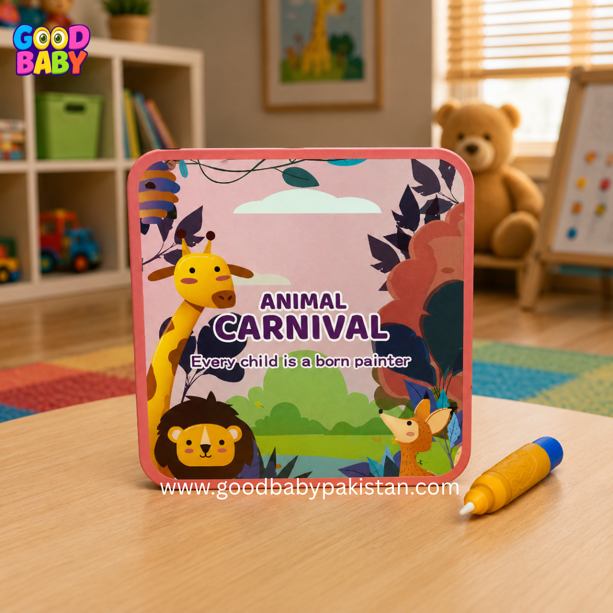 Animal Carnival Painting Activity Book for Children