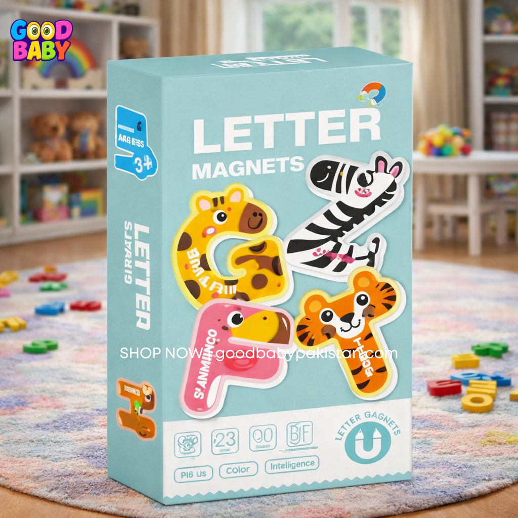 Animals and alphabets magnetic puzzle GoodBabyPakistan