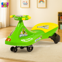 Self powered twist ride on car