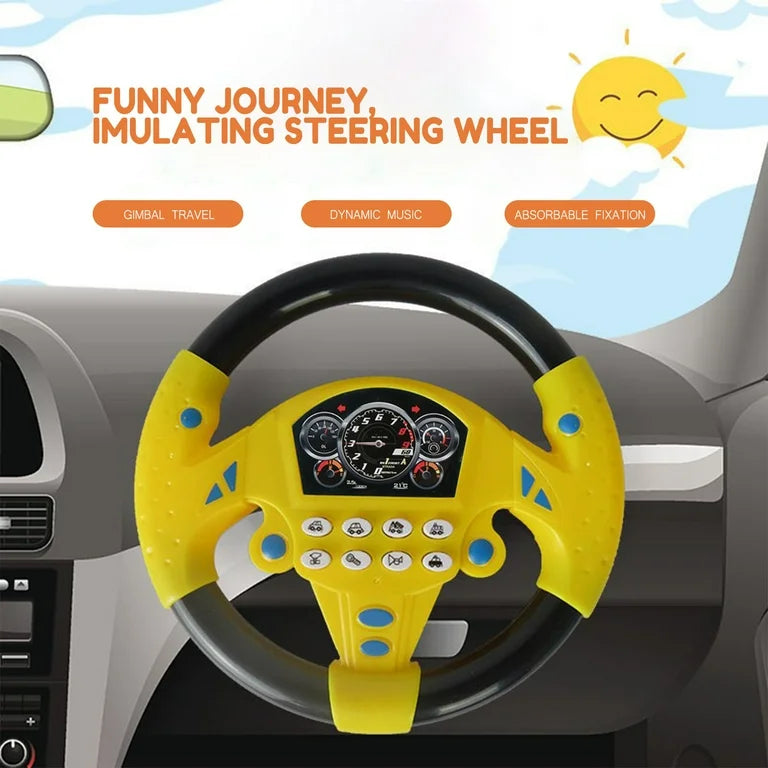 Musical Kids Car Steering Wheel Toy