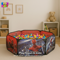 Spiderman Hexagonal Ball Pit Tent – Indoor & Outdoor Kids Fun