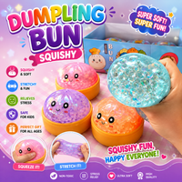 Dumpling Bun Squishy With Light