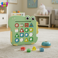 Educational Dinosaur Shape Puzzle Game