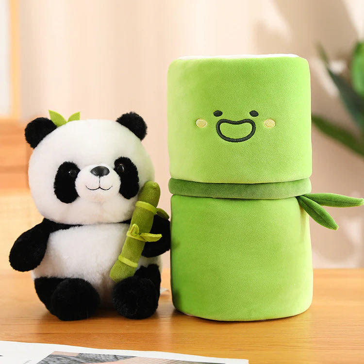 Bamboo Panda Plush Toy - Ultra Soft Cuddly Companion