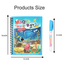 Magic water colouring book