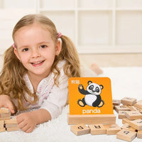Wooden Alphabet Letters Toy – Montessori Learning for Kids