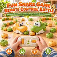 Remote control snake battle game for kids in Pakistan – greedy snake toy with magnetic blocks | GoodBabyPakistan