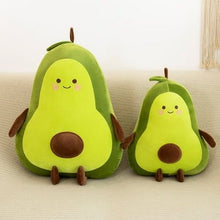 Cute Smiling Avocado Plush Toy (35CM) – Super Soft, Huggable Stuffed Fruit Perfect for All Ages and Gift-Giving"