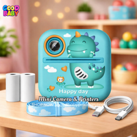 Cute Hippo Kids Instant Print Camera by GoodBabyPakistan