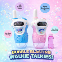Bubble Blasting Walkie Talkies