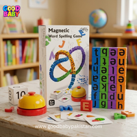 Magnetic word spelling learning game for kids ages 5 and up