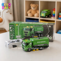 DIY assembly road sweeper toy truck set