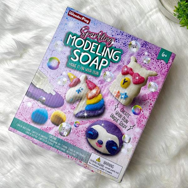 Sew Star Sparkling Modeling Soap - Glowing Creations