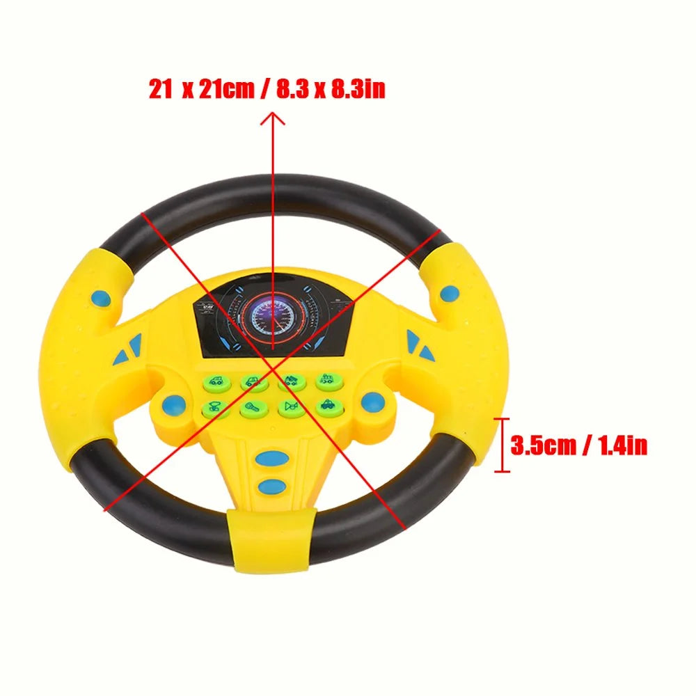 Musical Kids Car Steering Wheel Toy