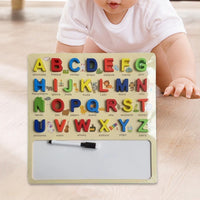 Wooden ABC Puzzle – Toddler Learning Toy