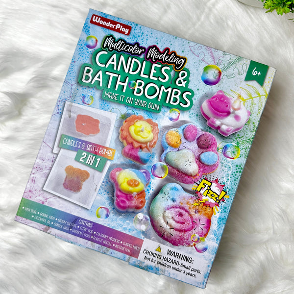 Sew Star Multicolor Modeling Kit: Create Your Own Candles And Bath Bombs