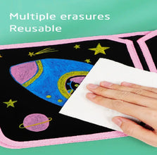 Erasable and Reusable Doodle Magic Book