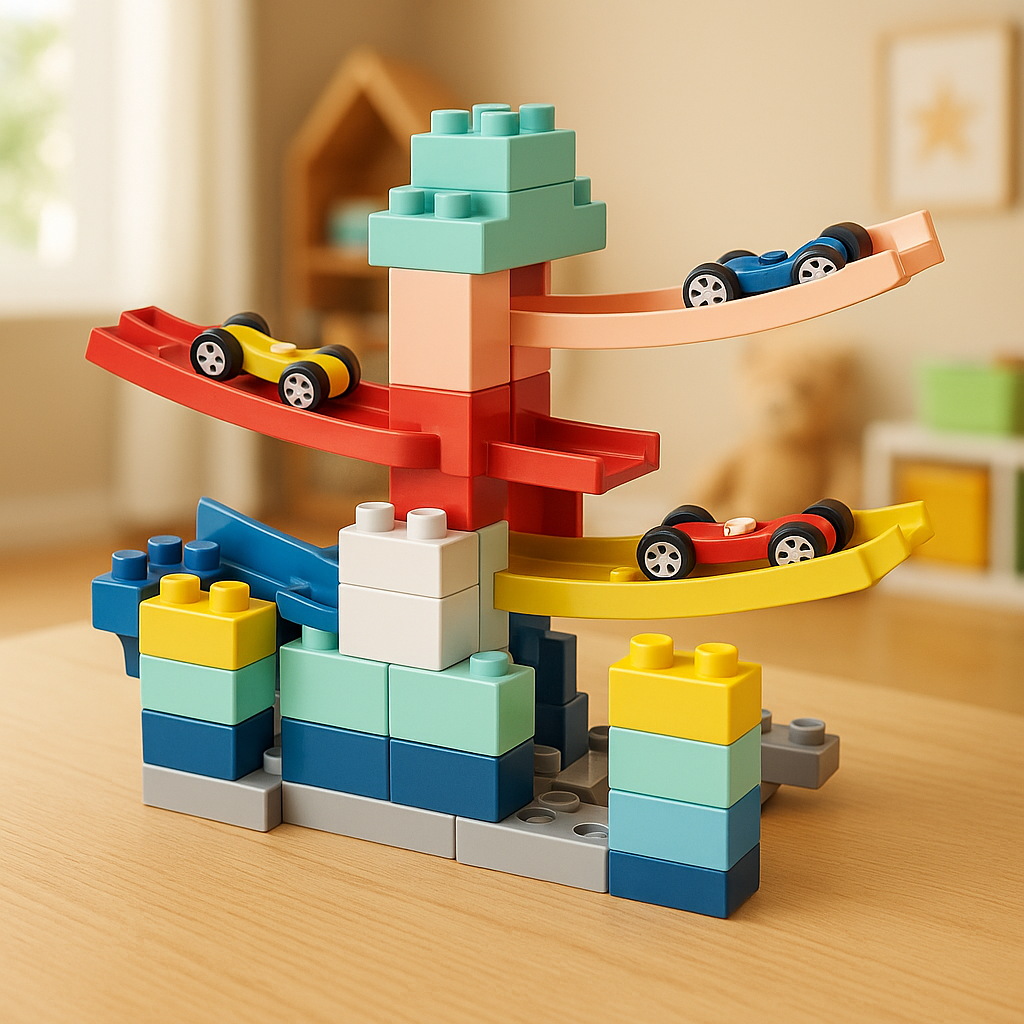 Glider Car Racing Track Set 42 Pieces – GoodBabyPakistan