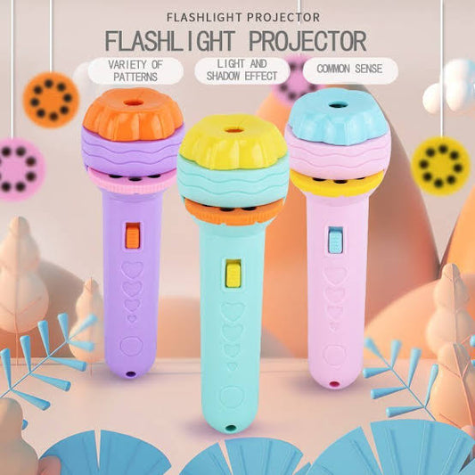 Cartoon Projector Torch Educational TOY