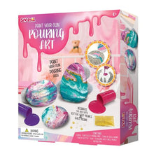 Sew Star Paint Your Own Pouring Art Kit - Experience the Magic of Fluid Painting