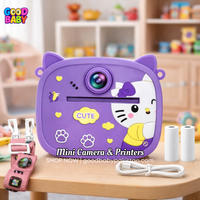 Instant color printing camera for children