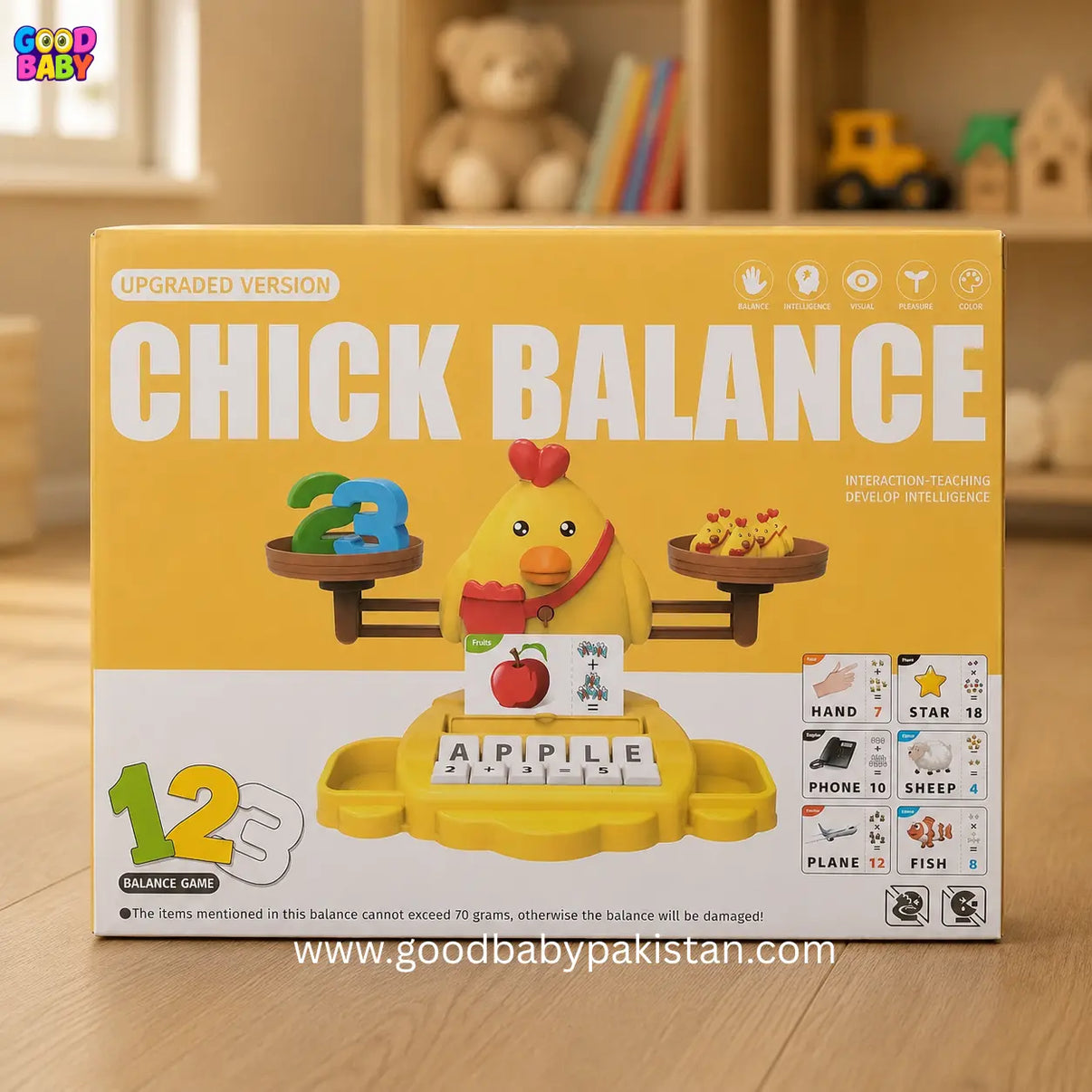 Kids Chick Balance Math Learning Game in Pakistan
