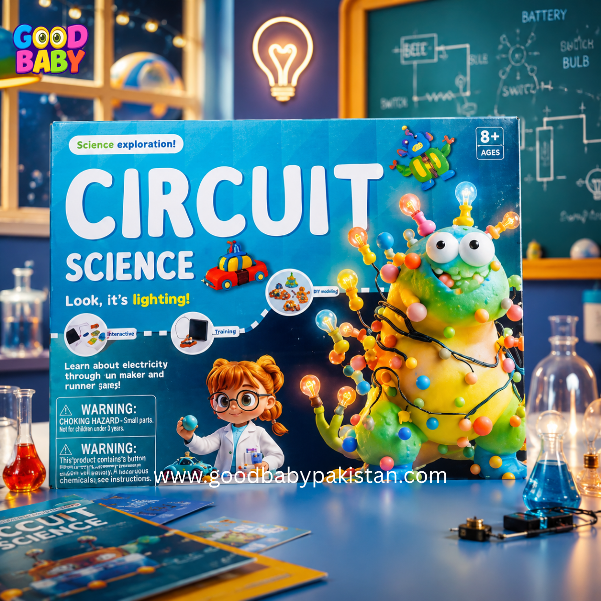Kids DIY Science Circuit Dough Kit Pakistan
