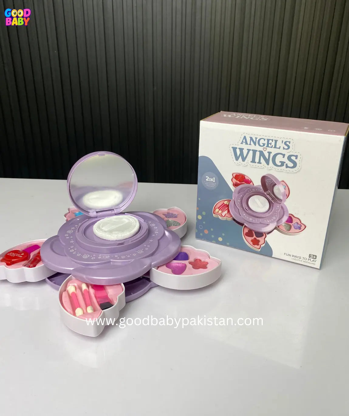 Kids flower beauty play set with accessories