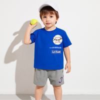 LA Baseball Printed Tee oversized cotton shirt