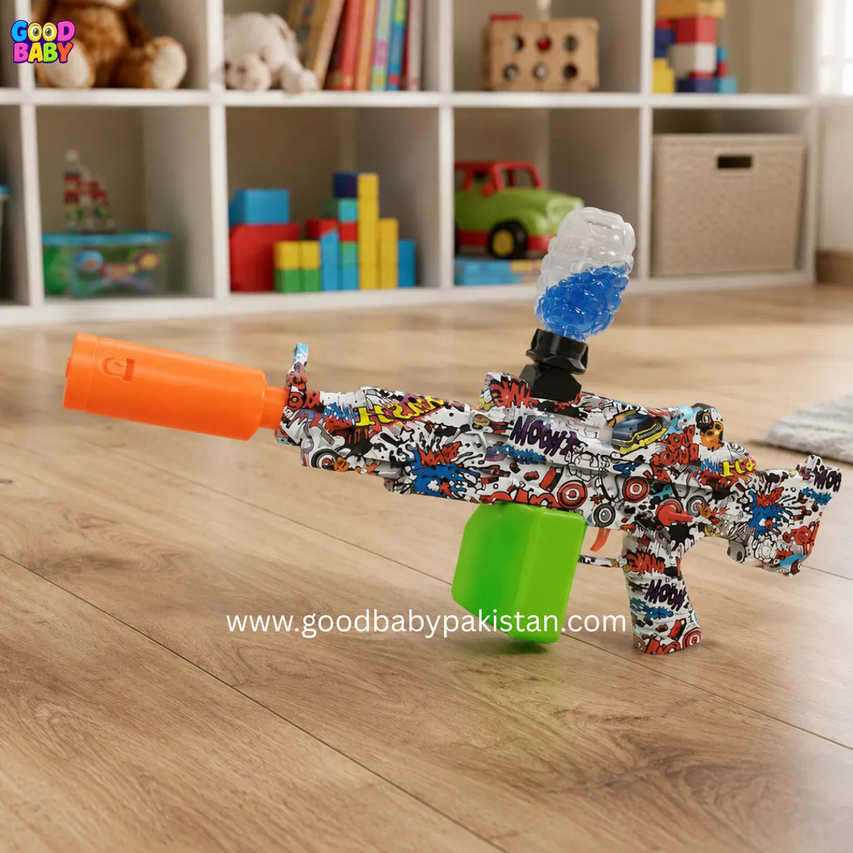 M249 Tactical Gel Blaster Toy Gun Pakistan