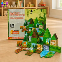 Magnetic Dinosaur Building Blocks toy for kids